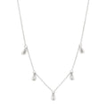 Sterling Silver Elsa Peretti Teardrops Necklace