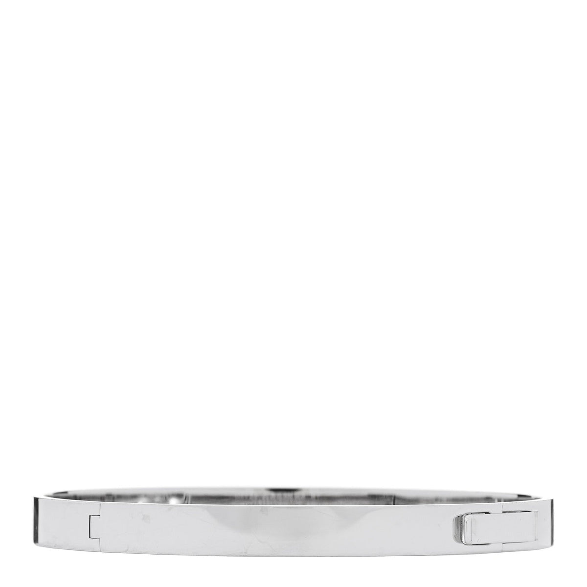 18K White Gold Diamond PM H D'Ancre Bracelet ST