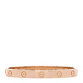 18k Pink Gold Love Bracelet 16
