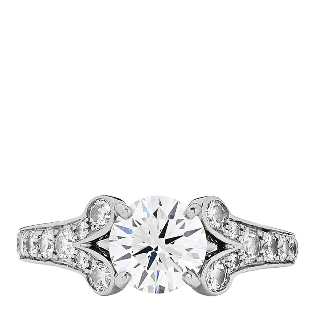 Platinum Diamond .91ct Destinee Engagement Ring 46 3.75