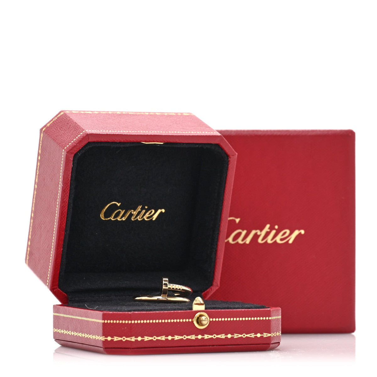 18K Yellow Gold Juste Un Clou Ring 58 8.25
