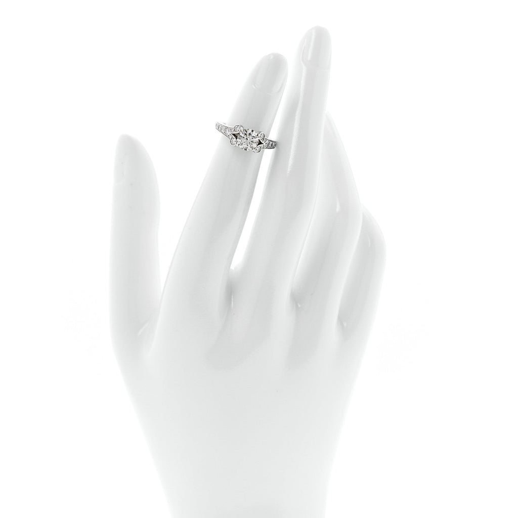 Platinum Diamond .91ct Destinee Engagement Ring 46 3.75