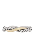 Sterling Silver 14K Yellow Gold Petite Infinity Band Ring 52 6