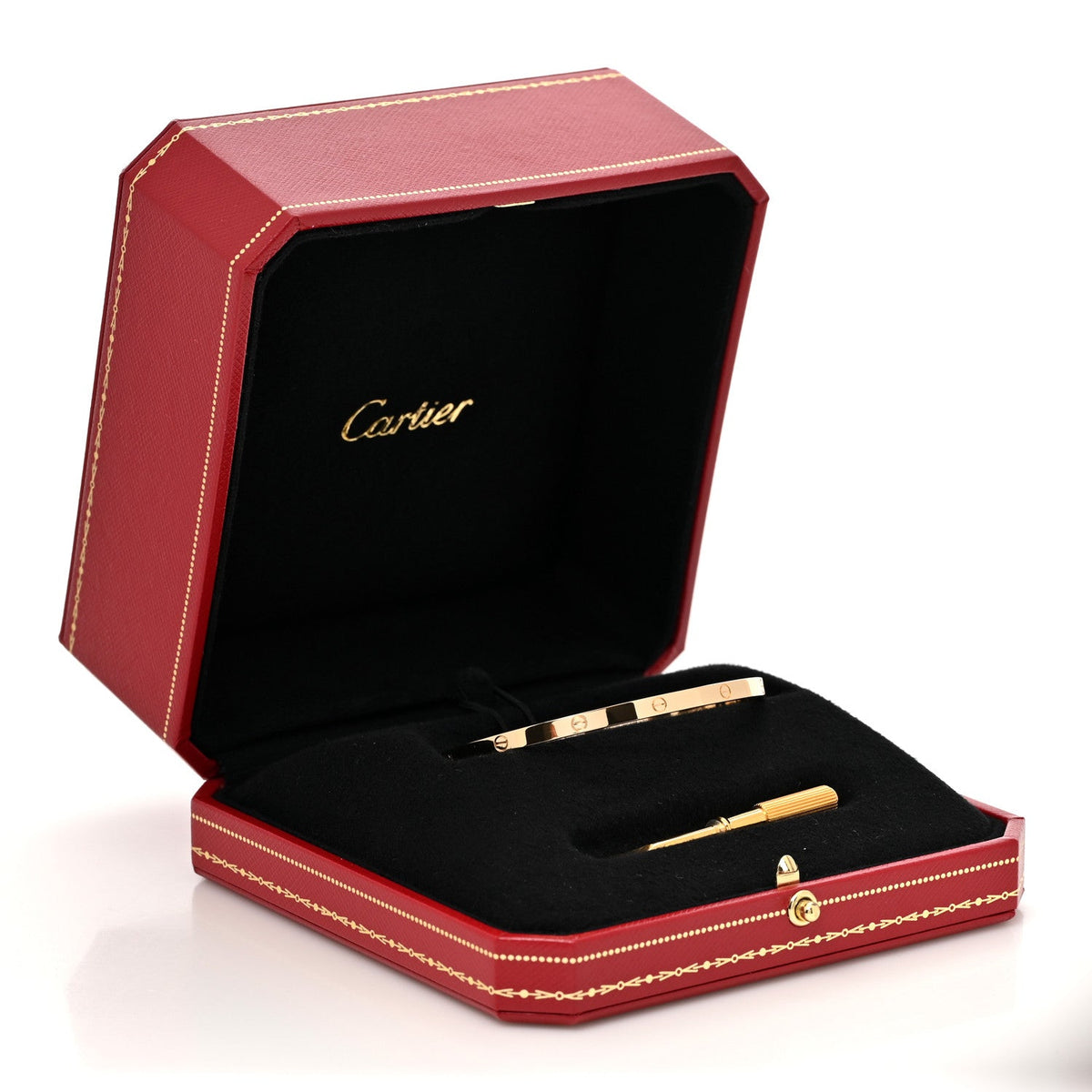 18K Yellow Gold Small LOVE Bracelet 18