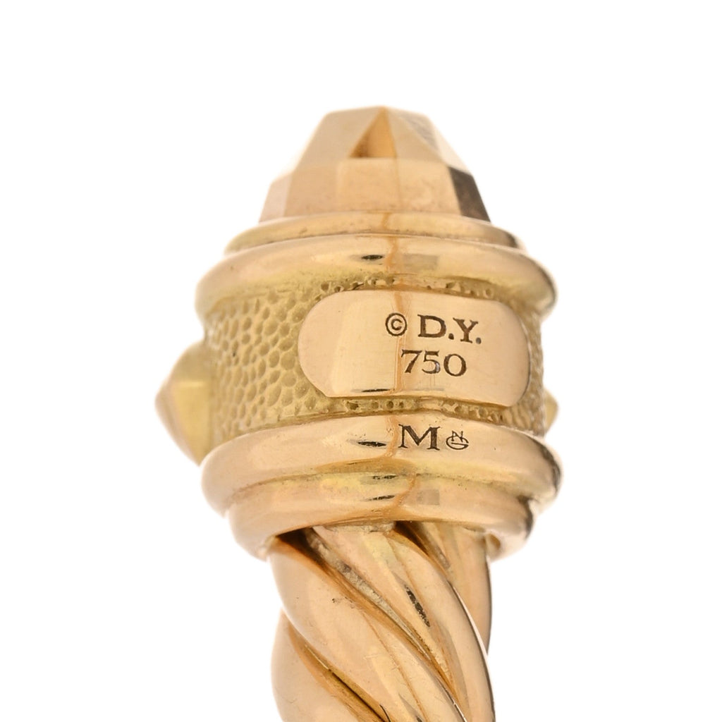 18K Yellow Gold 5mm Cable Renaissance Bracelet