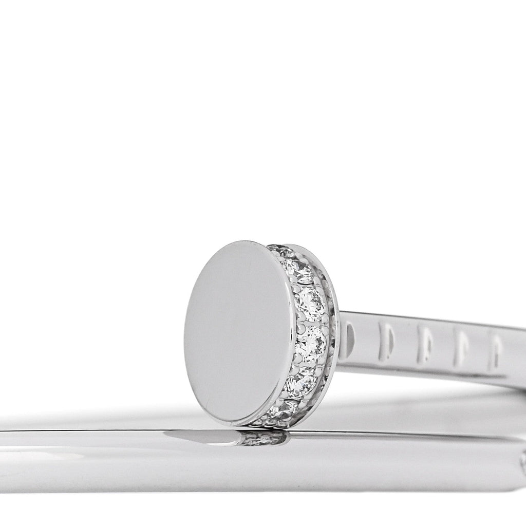 18K White Gold Diamond Small Juste Un Clou 16