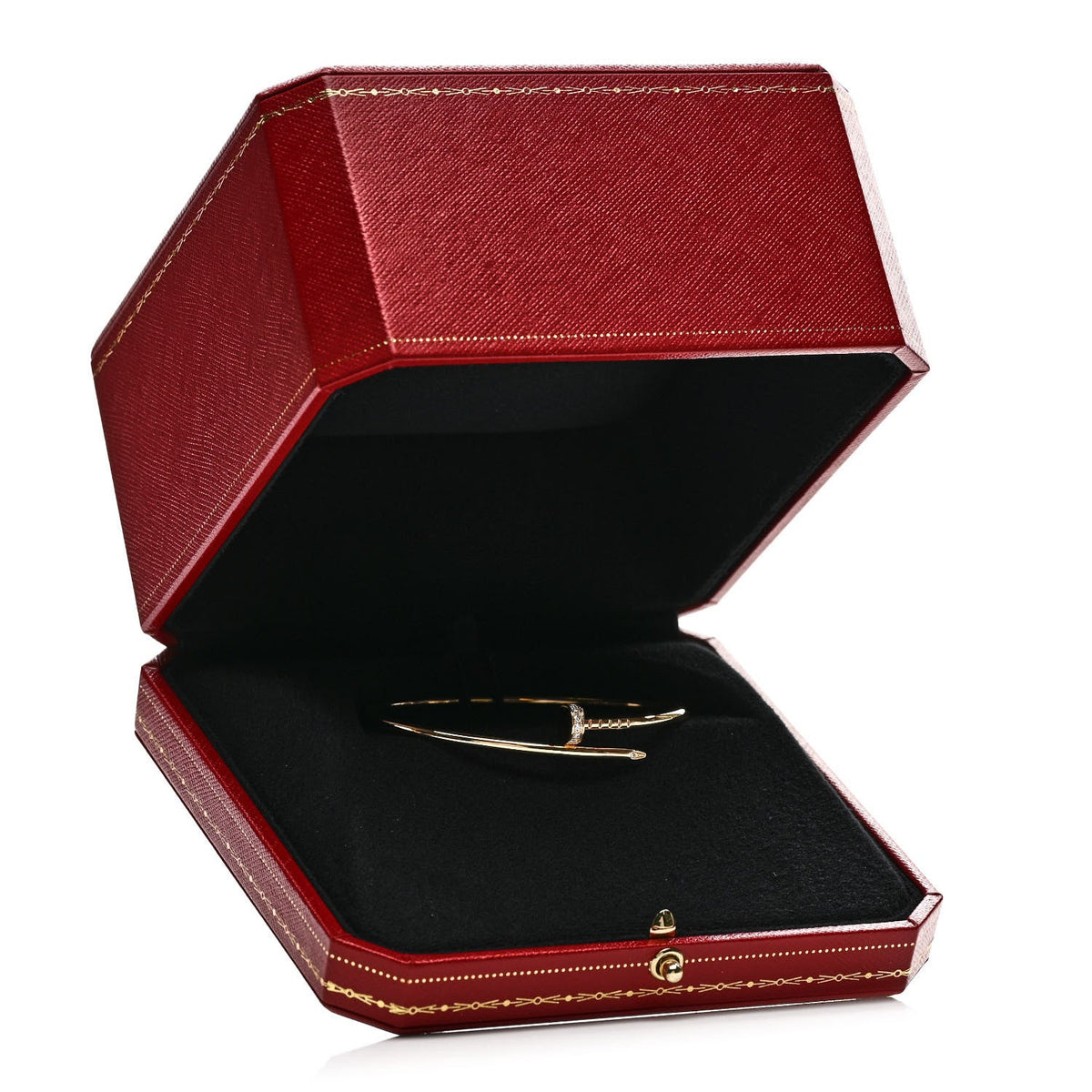 18K Yellow Gold Diamond Small Juste Un Clou Bracelet 16