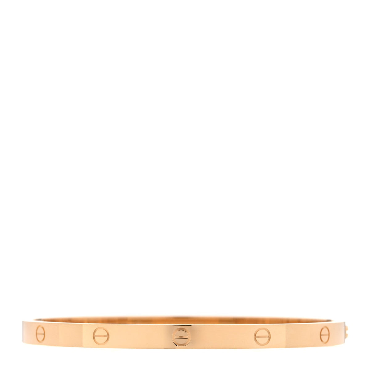 18K Yellow Gold Medium LOVE Bracelet 19
