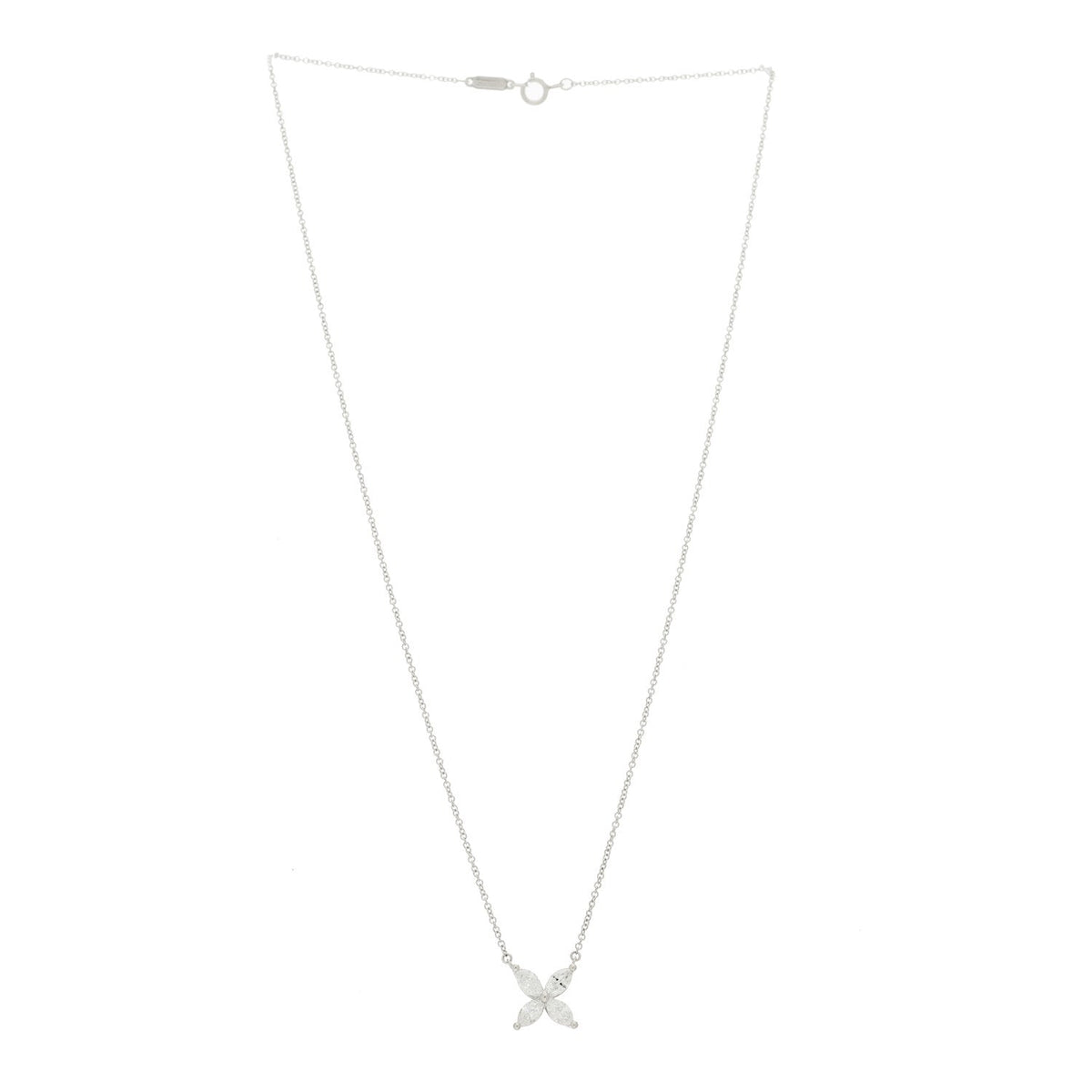 Platinum Diamond Large Victoria Necklace