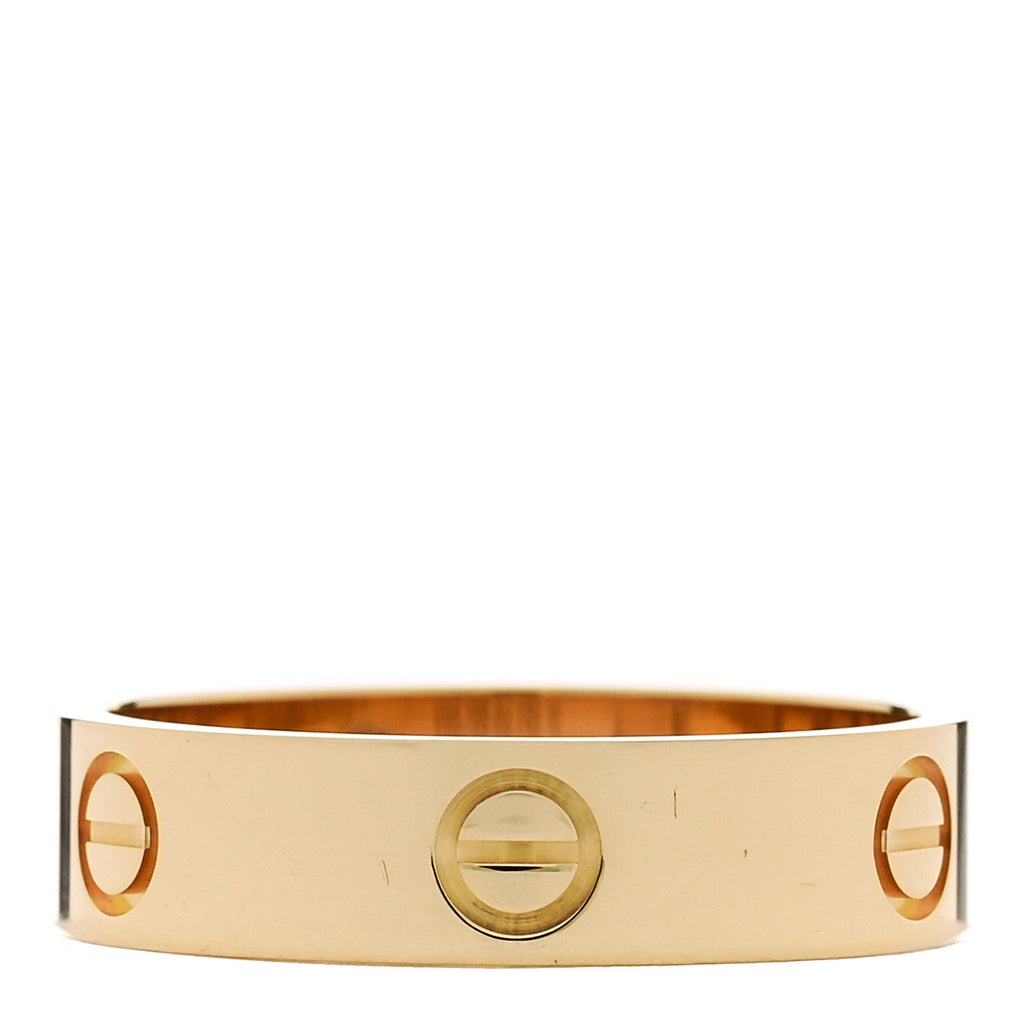 18K Yellow Gold 5.5mm LOVE Ring 63 10.5