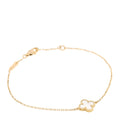 18K Yellow Gold Mother of Pearl Sweet Alhambra Bracelet
