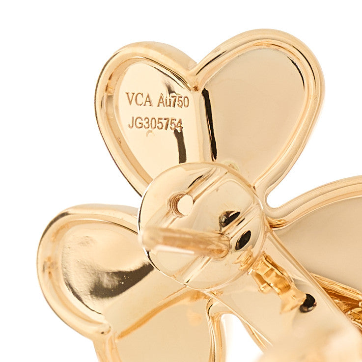 18K Rose Gold Diamond Small Frivole Earrings
