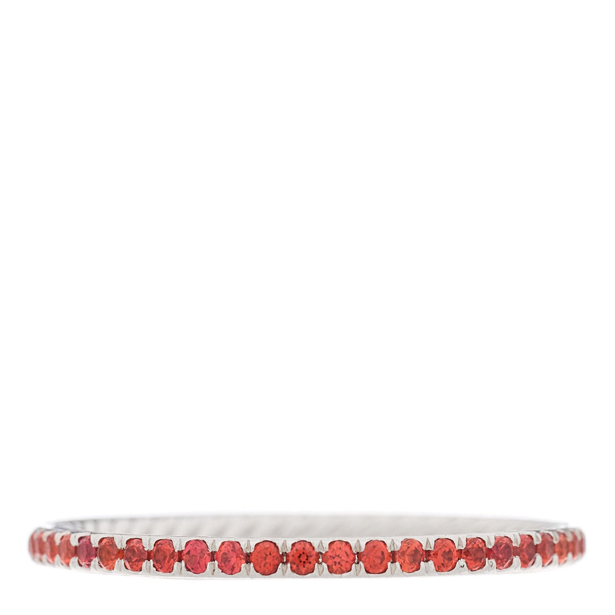 Platinum Ruby 1.85mm Eden Eternity Band Ring 67 11.75