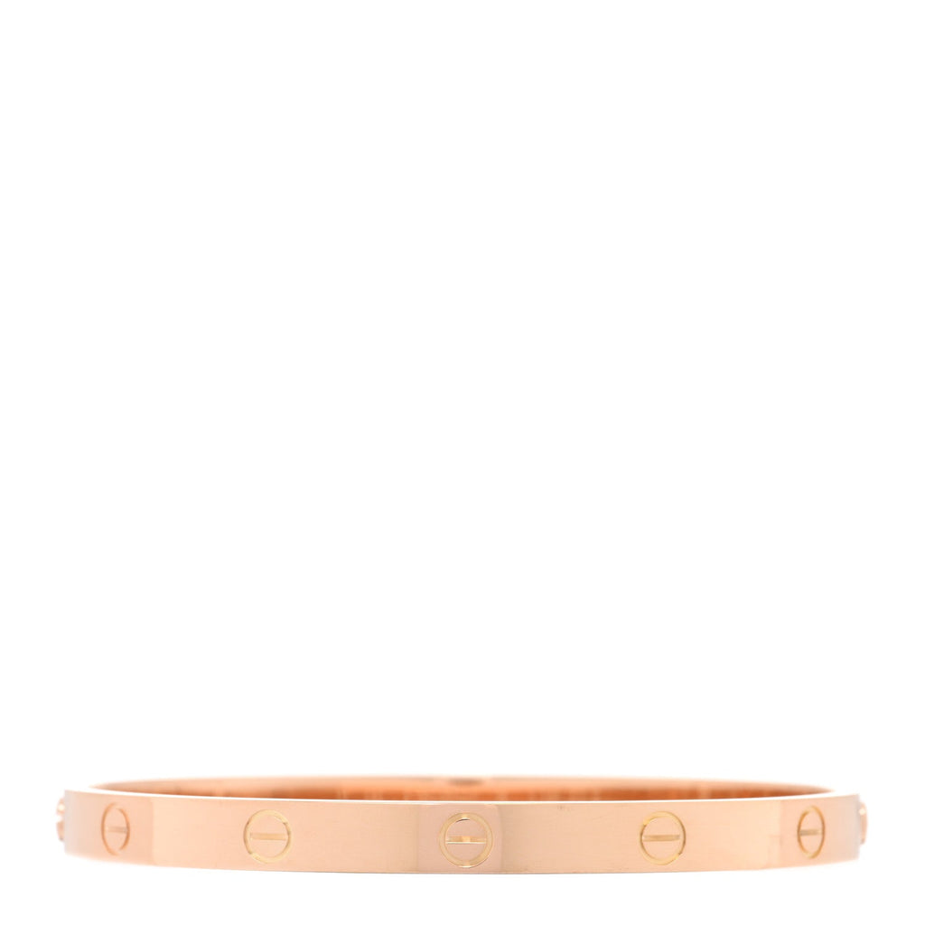 18K Pink Gold LOVE Bracelet 19