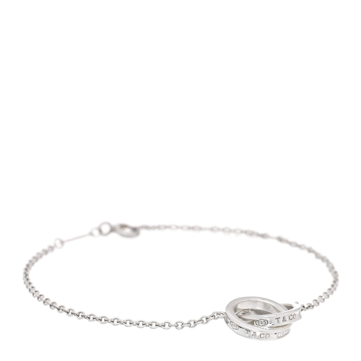 Sterling Silver 1837 Interlocking Bracelet