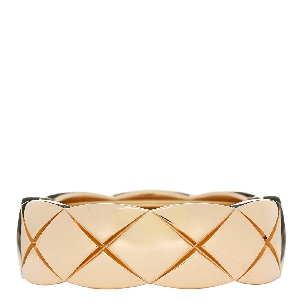 18K Yellow Gold Small Coco Crush Ring 55 7.25