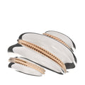 Sterling Silver 18K Yellow Gold Wave Ring 48 4.5