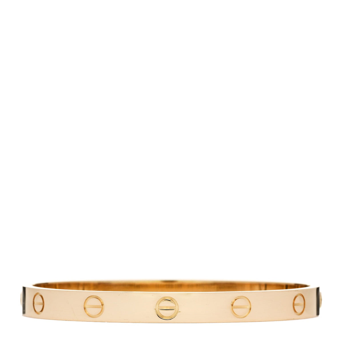 18K Yellow Gold LOVE Bracelet 17