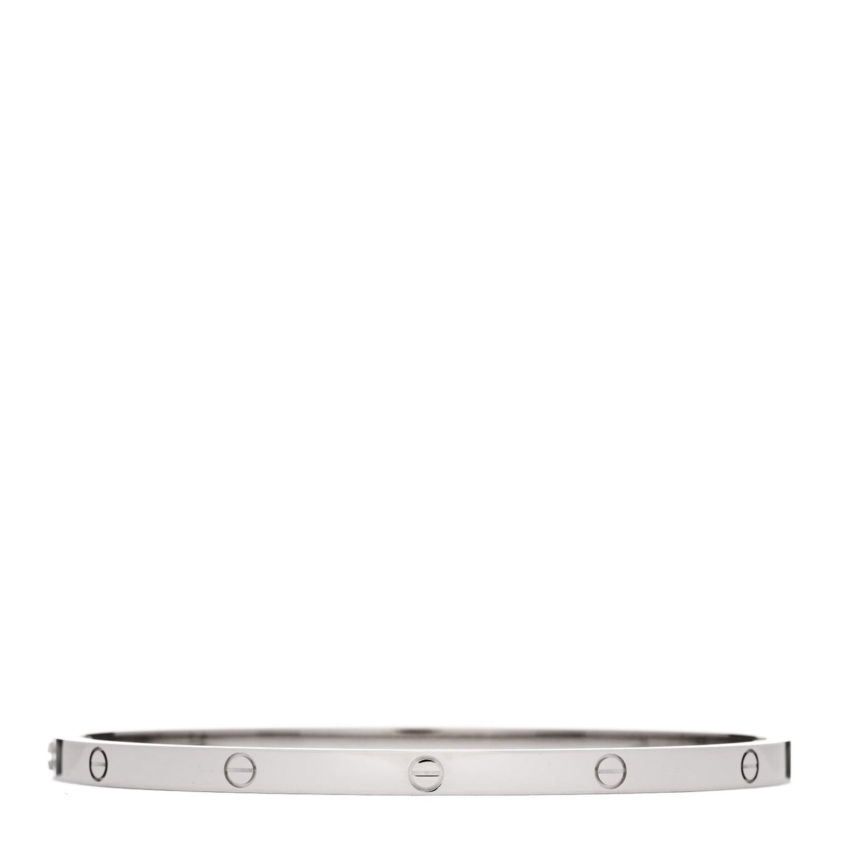 18K White Gold Small LOVE Bracelet 18