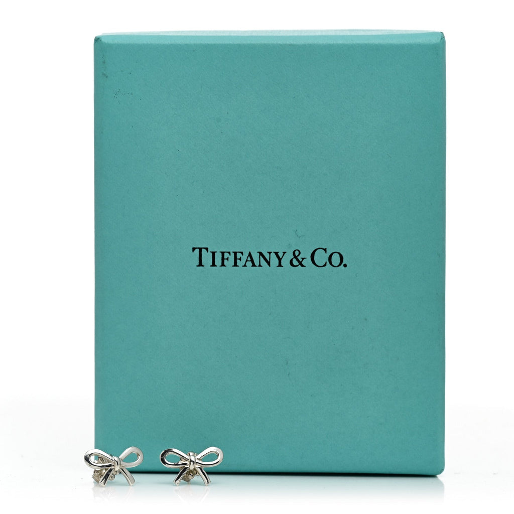 Sterling Silver Bow Earrings