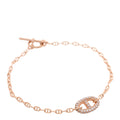 18K Rose Gold Diamond Farandole Bracelet ST