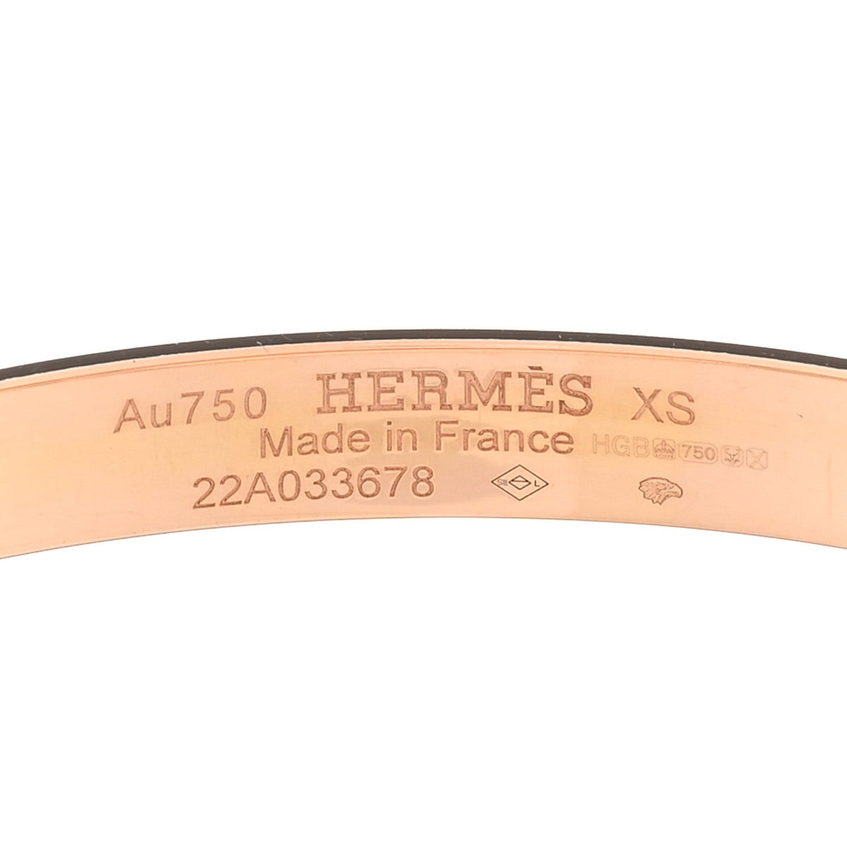18K Rose Gold PM Collier De Chien Bracelet XS