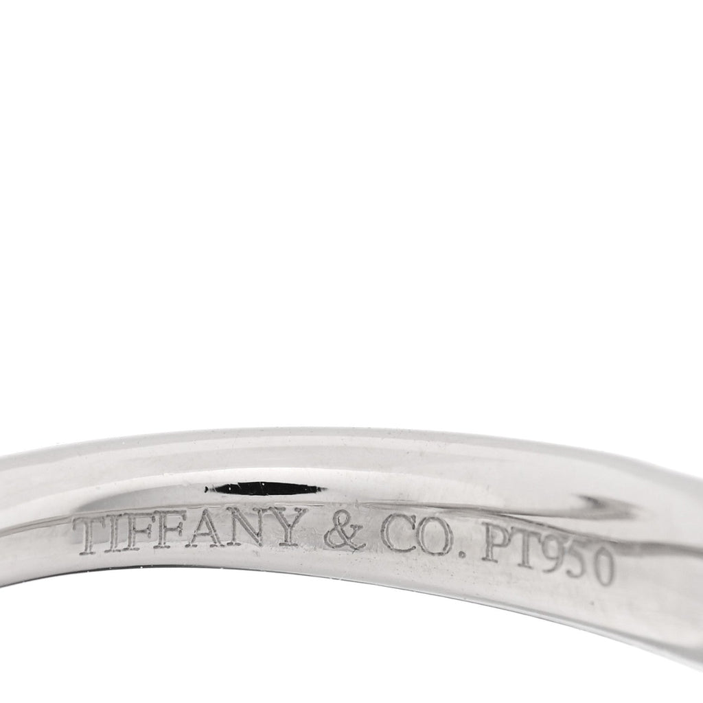 Platinum Diamond Elsa Peretti Open Form Teardrop Ring 51 5.75