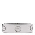 18K White Gold 5.5mm LOVE Ring 61 9.5
