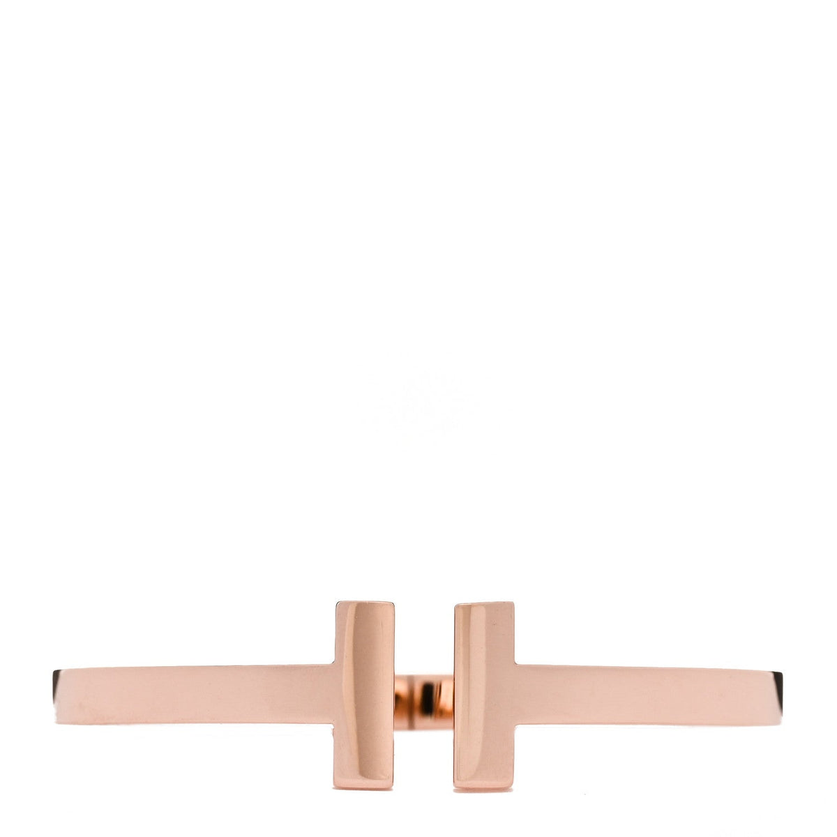 18K Rose Gold T Square Bracelet