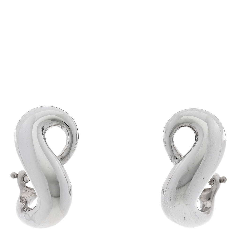Sterling Silver Figure 8 Earrings