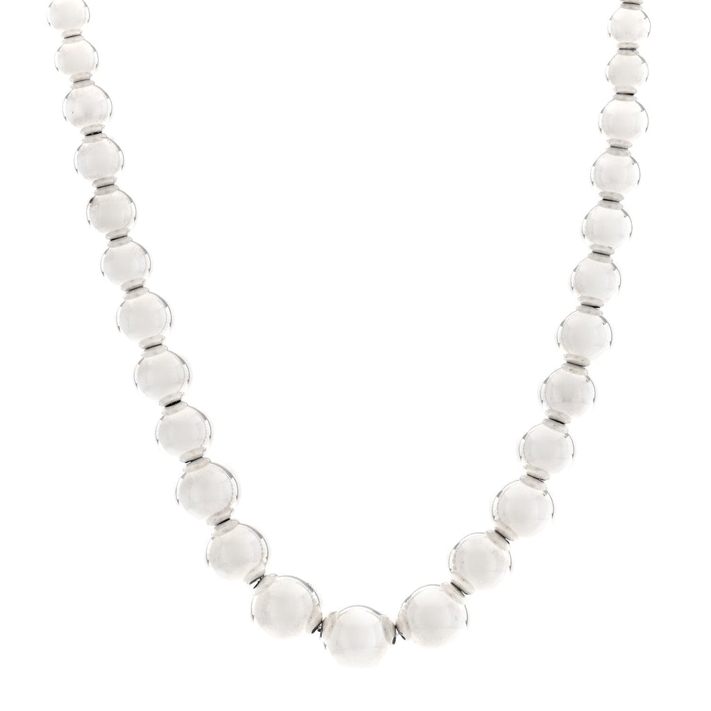 Sterling Silver 10mm Hardwear Ball Necklace