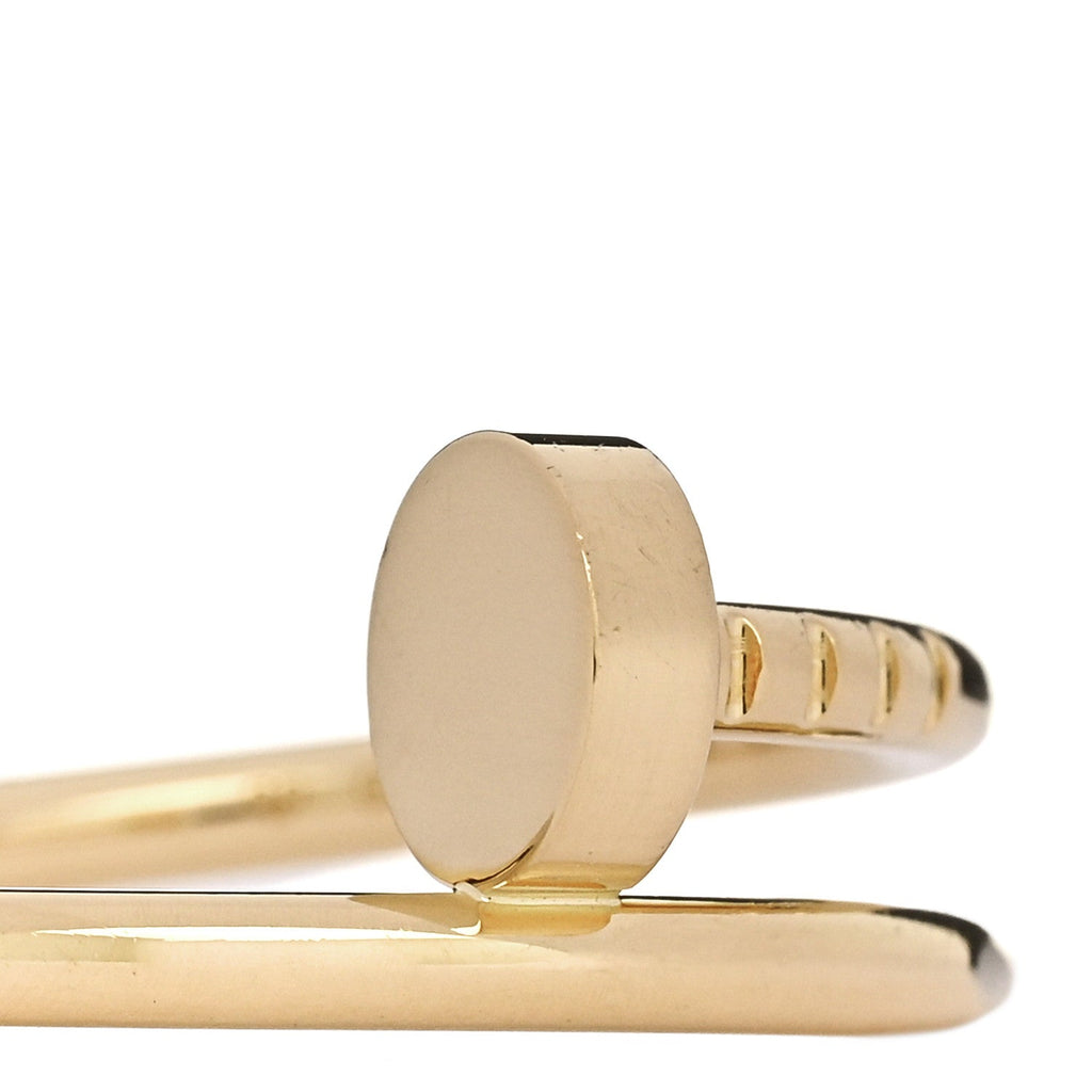 18K Yellow Gold Small Juste Un Clou Ring 50 5.25