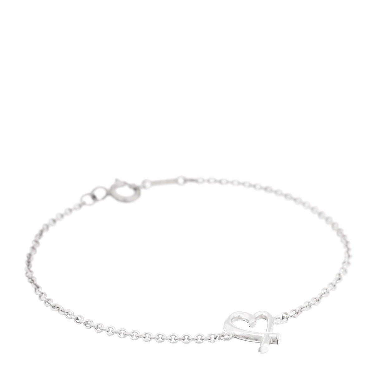 Sterling Silver Paloma Picasso Loving Heart Bracelet
