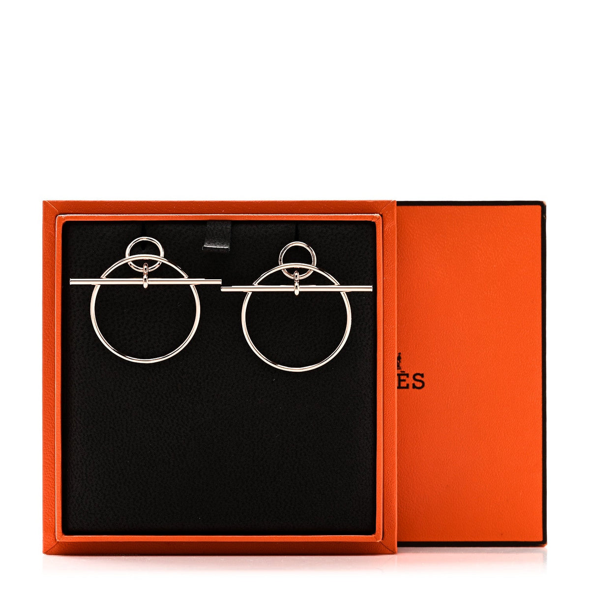 18K Rose Gold PM Loop Earrings