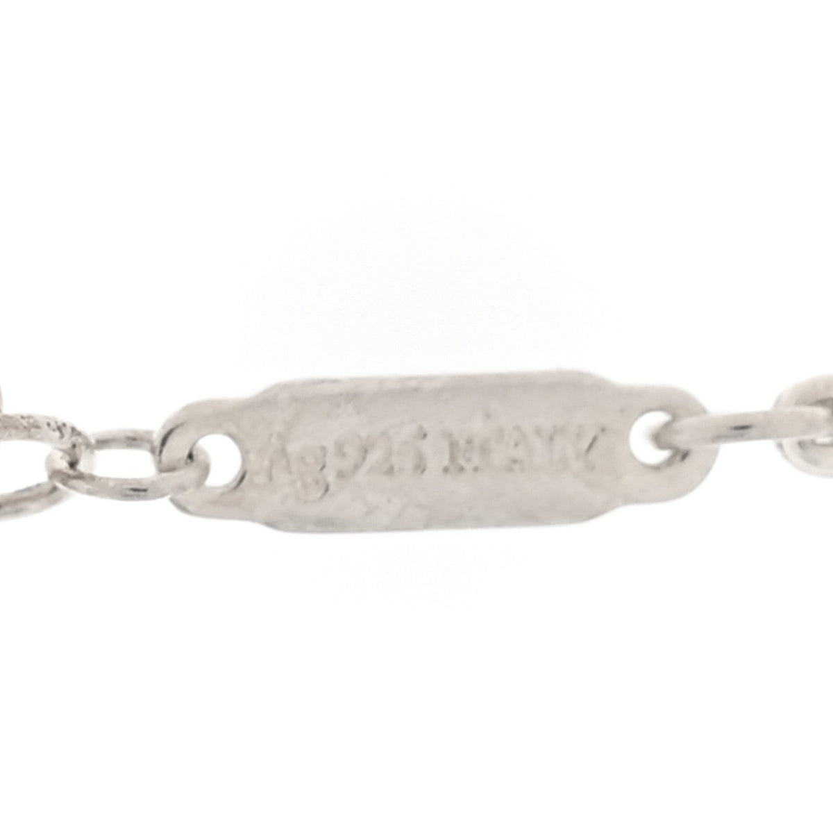 Sterling Silver Double HardWear Link Pendant Necklace