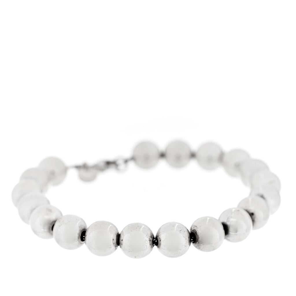 Sterling Silver 10mm Hardwear Ball Bracelet