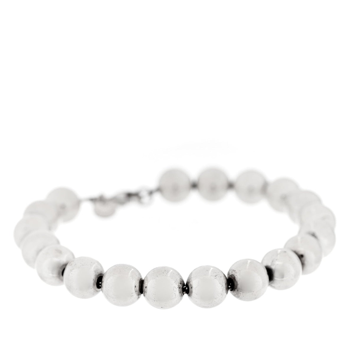Sterling Silver 10mm Hardwear Ball Bracelet