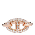 18K Rose Gold Diamond Farandole Ring 50 5.25