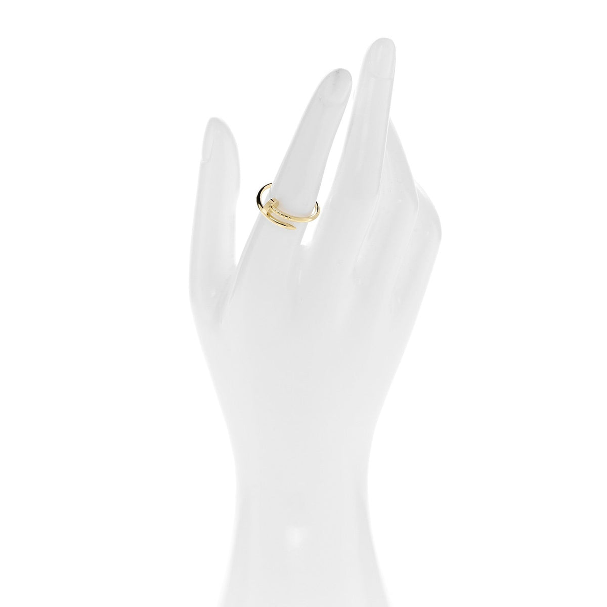 18K Yellow Gold Small Juste Un Clou Ring 53 6.5