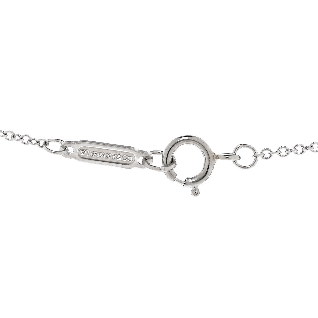 Platinum Diamond .61ct Solitaire Pendant Necklace