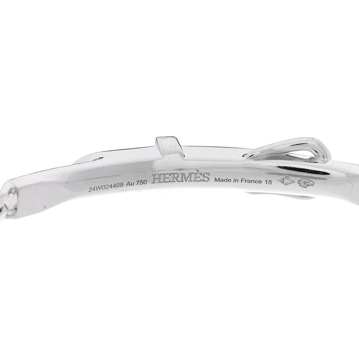 18K White Gold Diamond Etriviere Bracelet