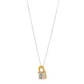 Swift Small O'Kelly Pendant Necklace  Jaune Ambre