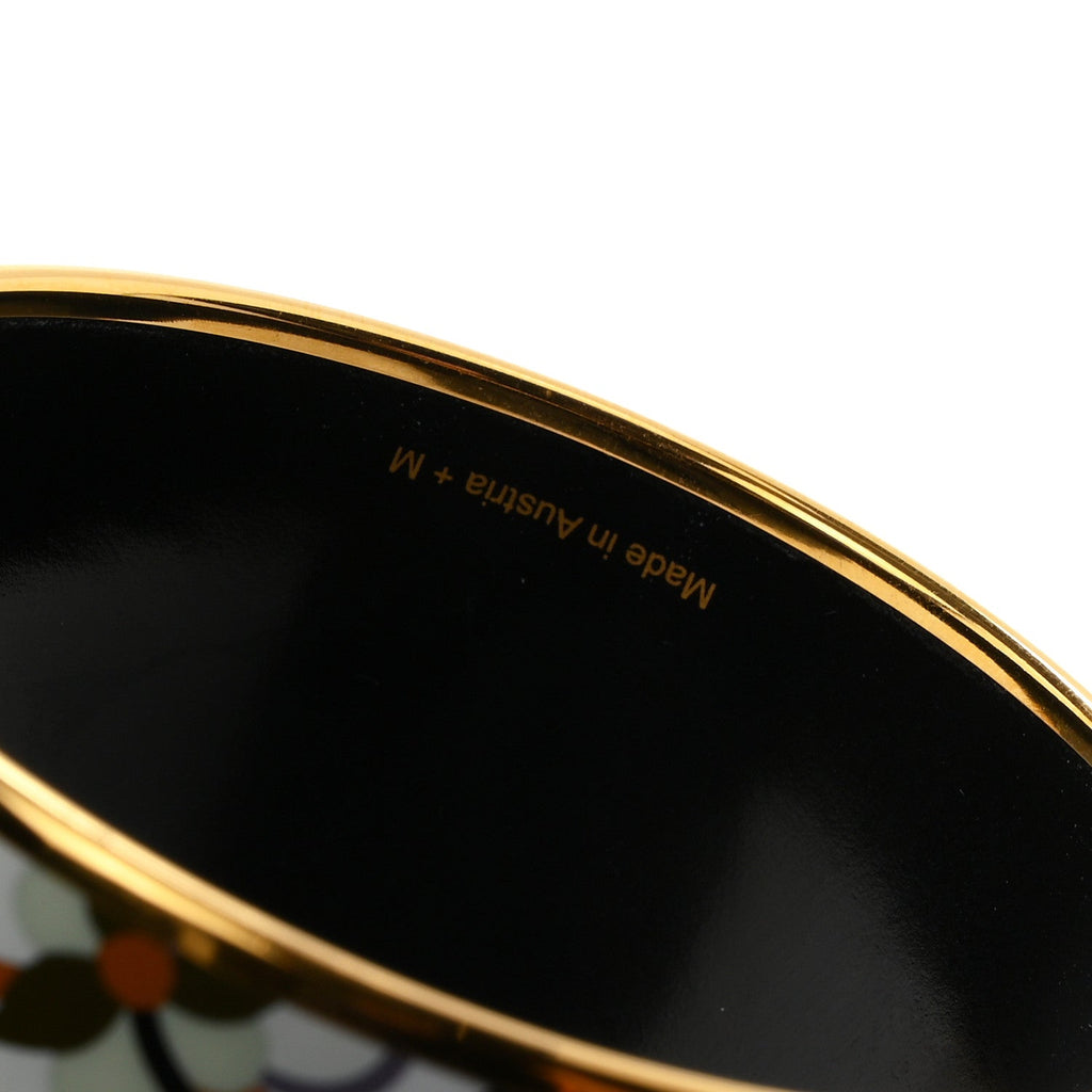 Enamel Printed Extra Wide La Femme Aux Semelles de Vent Bracelet 65