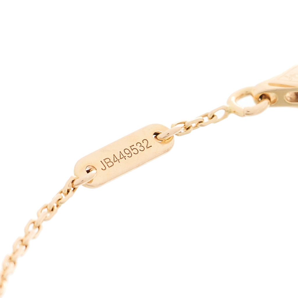 18K Rose Gold Sweet Alhambra Bracelet