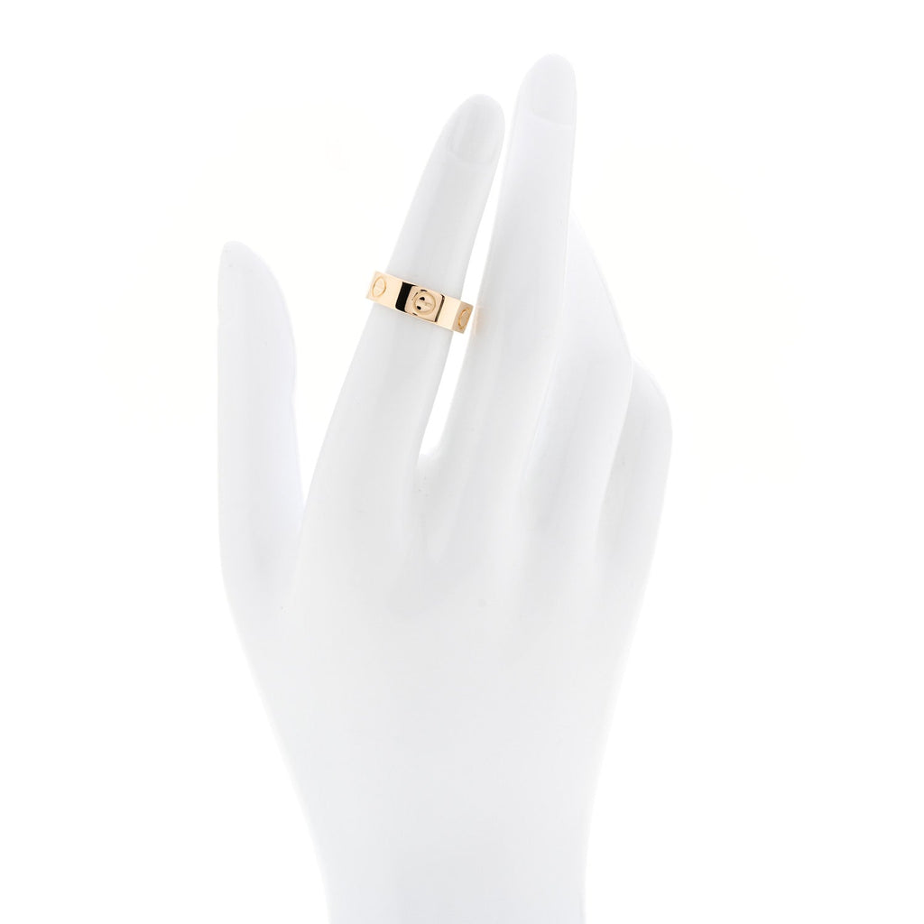 18K Yellow Gold 5.5mm LOVE Ring 49 5