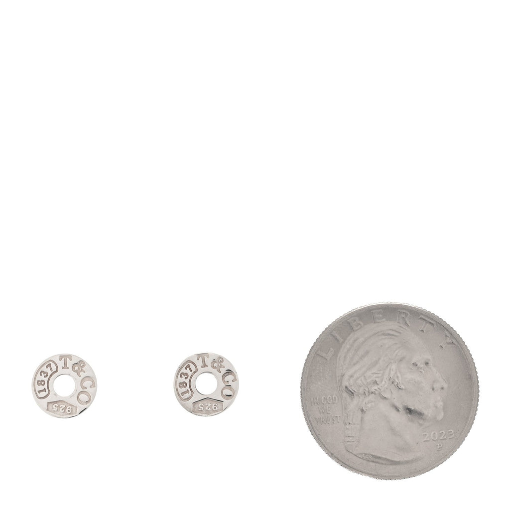 Sterling Silver 1837 Circle Earrings