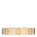 18K Yellow Gold 3.5mm LOVE Wedding Band Ring 49 4.75