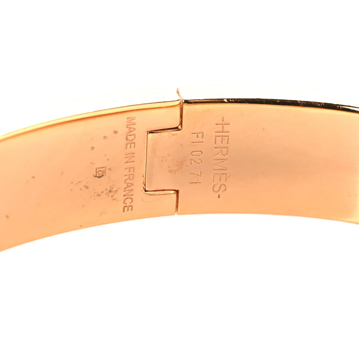 Enamel Narrow Clic Clac H Bracelet PM Ultramarine