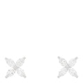 Platinum Diamond .72ct Victoria Earrings