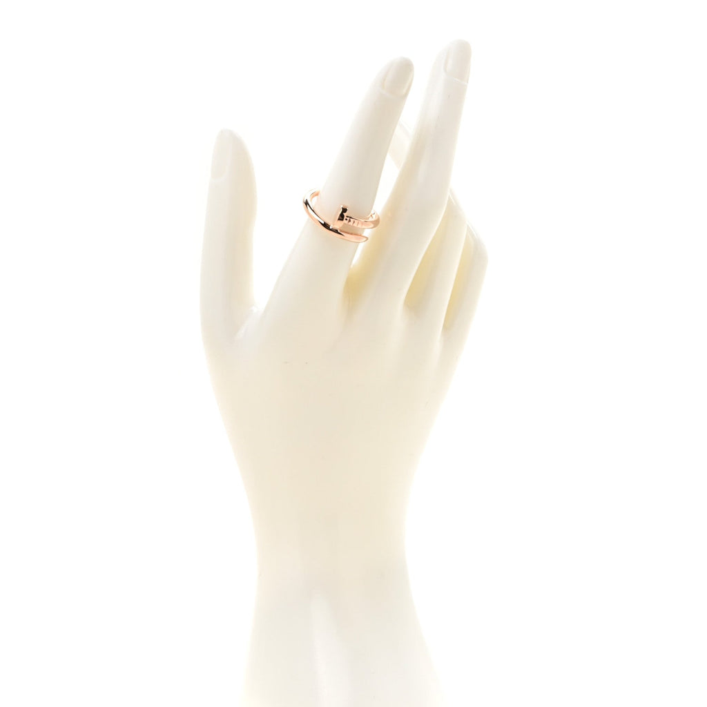 18K Pink Gold Juste Un Clou Ring 56 7.5
